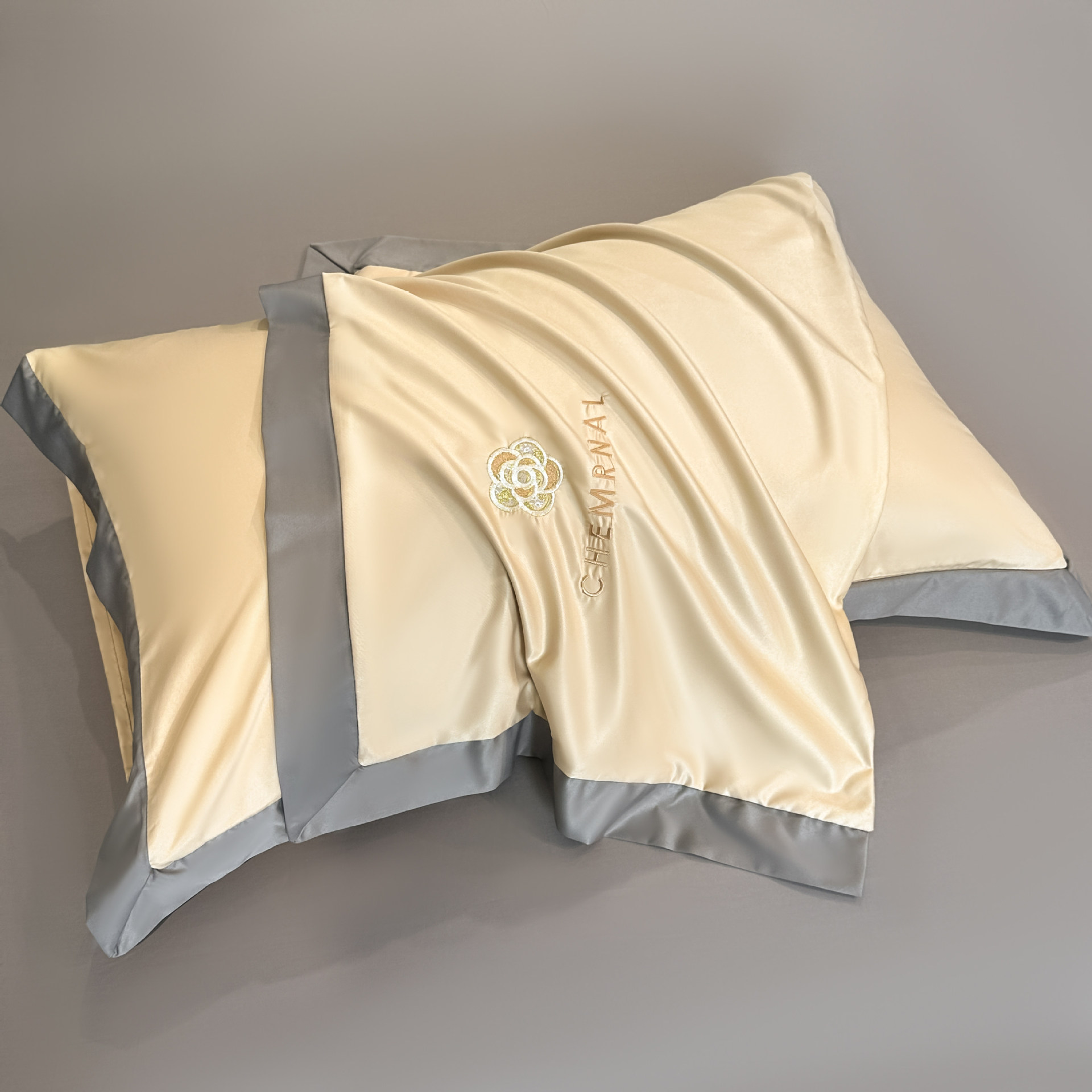 Summer cool pillowcase pair household 48cmx74cm ice silk adult pillowcase inner cover 4