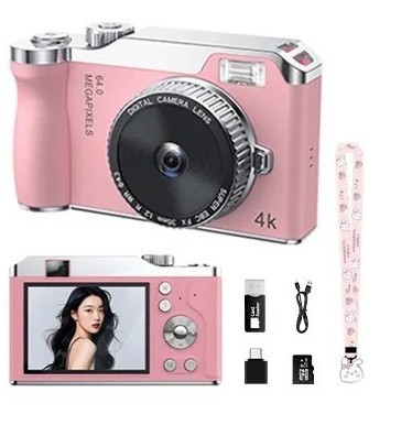 HD Digital Camera Student CCD Entry Camera Student Selfie Photography Travel HD Card Camera
