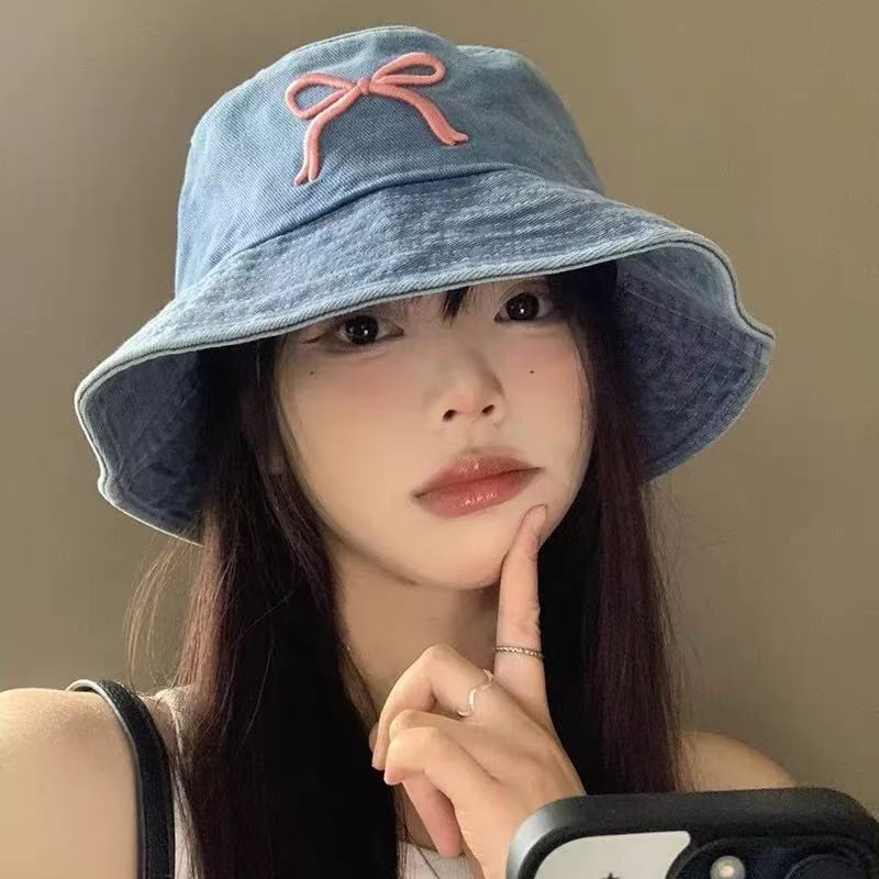 单蝴蝶牛仔-浅蓝