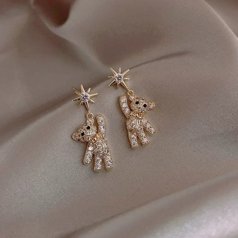 S925 silver needle beautiful pearl bow girl ear studs geometric earrings new ear accessories women