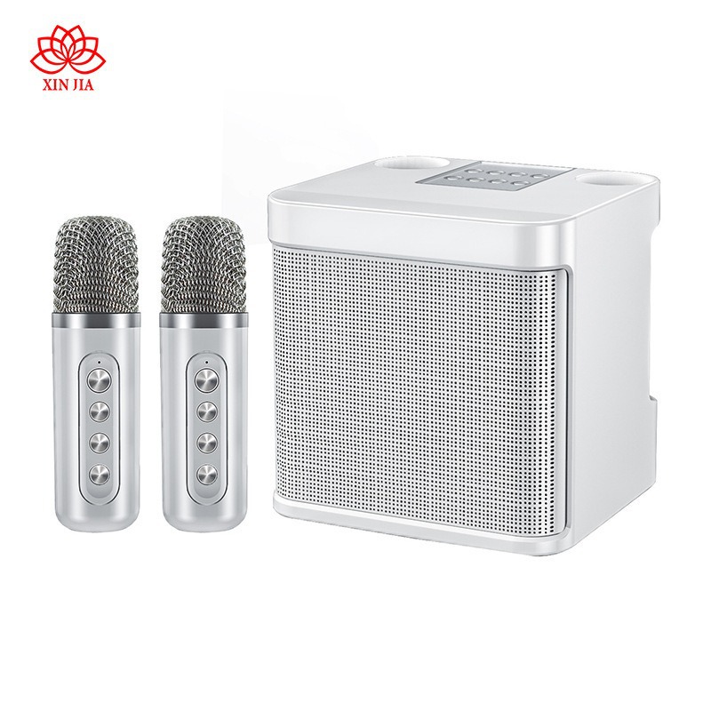 YS203 KTV Bluetooth speaker microphone KTV wireless microphone all-in-one KD203 portable Bluetooth speaker