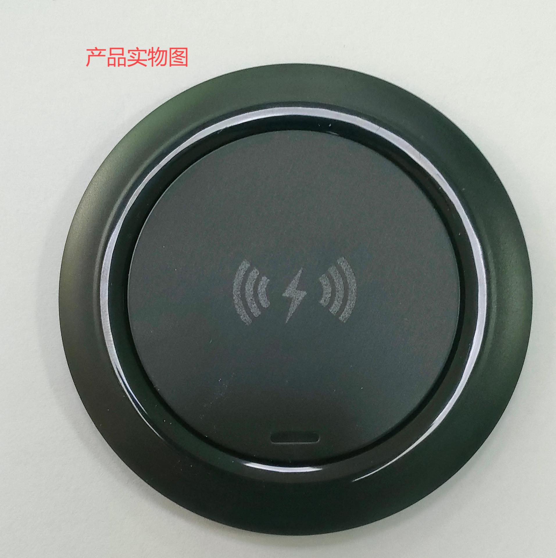 Wireless charger round desktop 15W fast charge wireless charger for Apple Xiaomi Huawei Samsung Type-C