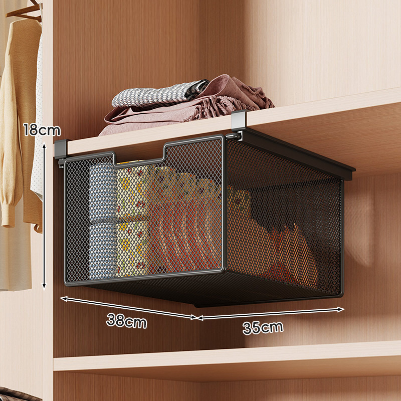 Underwear Storage Box, Hanging Intimate Clothing Organizer, Wardrobe Layered Shelf, Drawer-type Underwear Box
