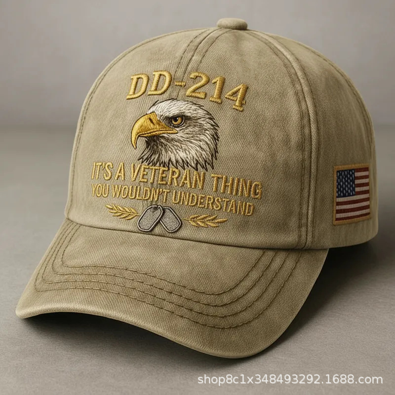 New DD-214 US 250th Anniversary Hat USA250th Baseball Cap Independence Day