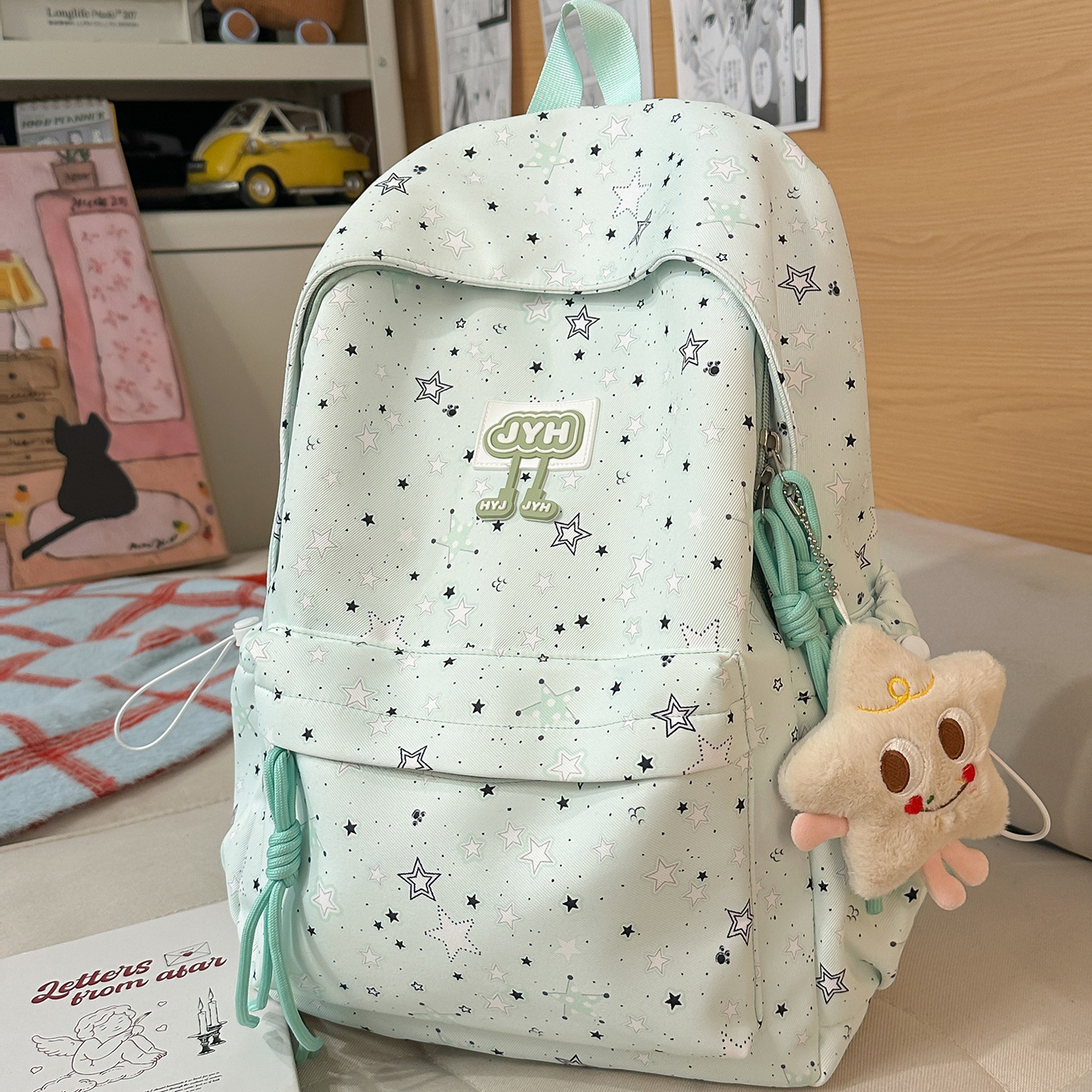 2026 New Small Fresh Girl Backpack Casual Junior High School Student Backpack Travel Backpack
