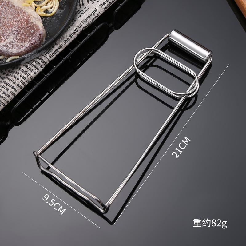 Stainless steel plate lifting clip bowl dish clip anti-scalding plate lifter kitchen small tool anti-scalding clip kitchen plate lifter