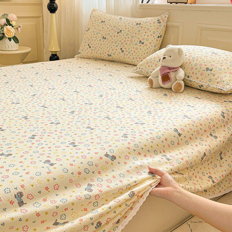 花间漫步【A类面料孕婴可用】 · 床单单件-120x230cm【适合0.8-0.9m床】