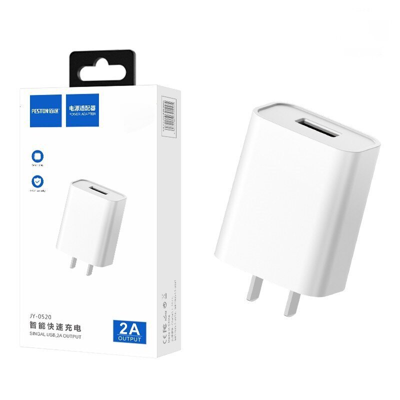 Baitong K16 Phone Charging Head Fast Charging 5V2A1A Android Adapter USB Data Cable Charger Plug