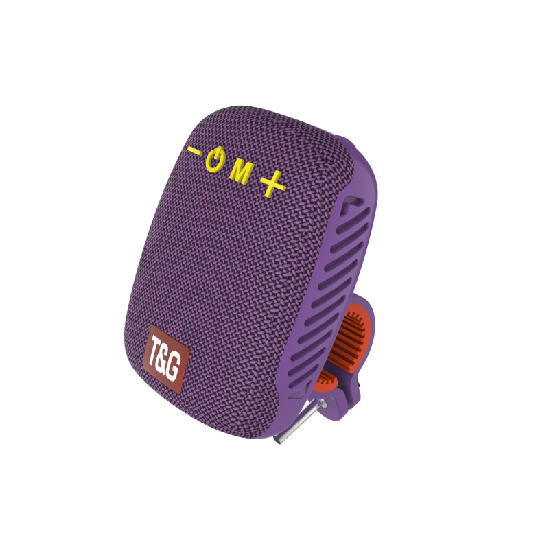 New TG392 Outdoor Cycling Fixed Bracket Heavy Bass Portable Audio Card Mobile TWS Bluetooth Speaker