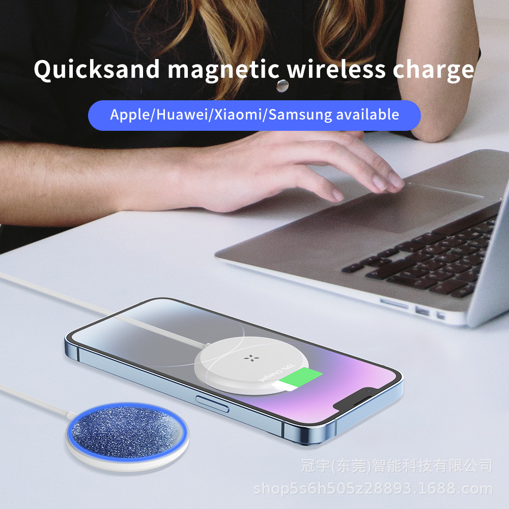 New magnetic wireless charger for Apple phone 12 13 14 15 wireless fast charging