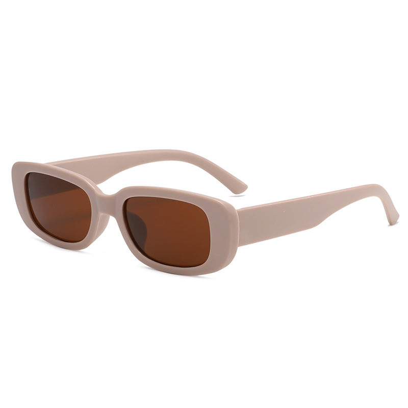 Children's oval square frame sunglasses, cool street snap男女 baby posing sunshade sunglasses