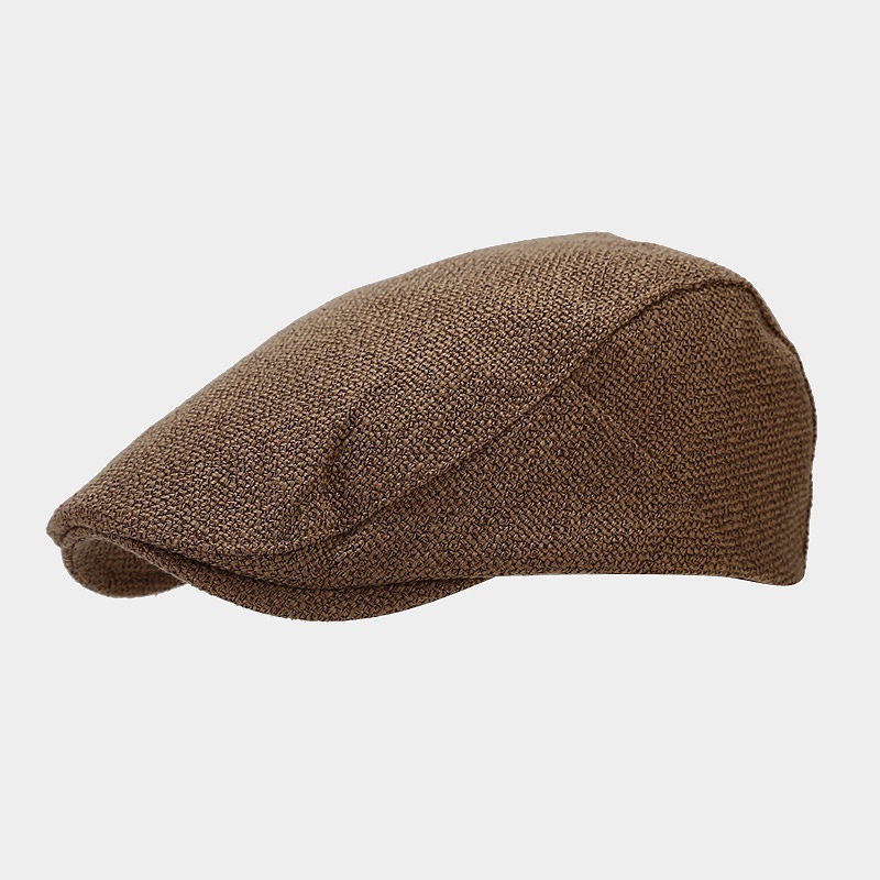 2026 Spring New Plain Beret for Women, Casual Painter Cap, Men's Forward Cap