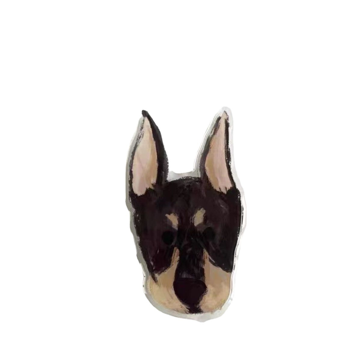Cartoon Dog Lazy Telescopic Resin Phone Airbag Stand Acrylic Cute Pet
