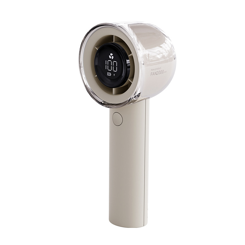 High-speed Handheld Fan Neck Hanging Two-in-one USB Charging Outdoor Portable Small Fan Long Battery Life High Wind for Women