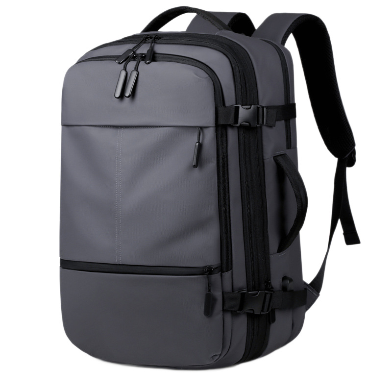 Business backpack new large capacity travel bag casual men's waterproof computer backpack male student schoolbag