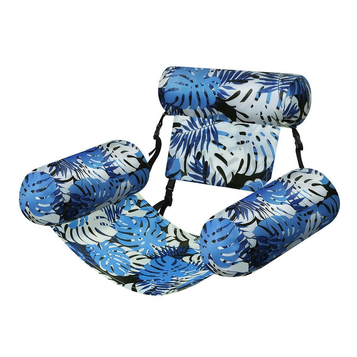 Pool float multifunctional adult inflatable water lounge chair floater water hammock float floating chair dedicated