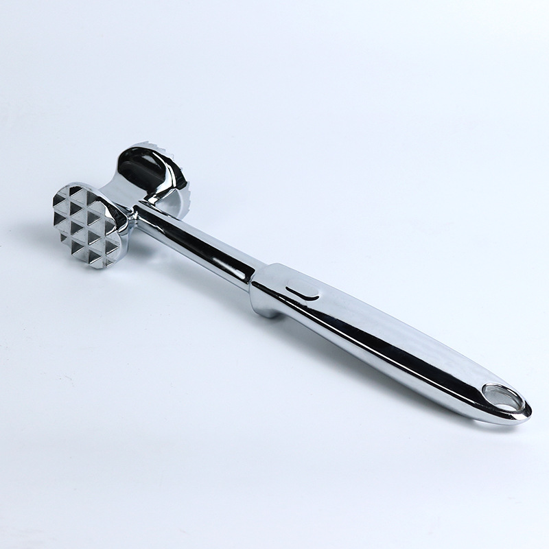 Kitchen Tool Double-sided Meat Tenderizer Hammer Aluminum Meat Mallet Steak Tenderizer