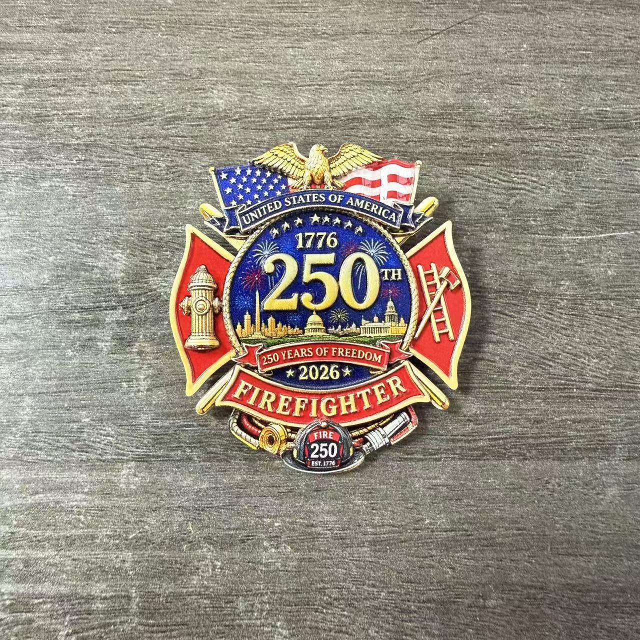 New America 250th Anniversary Commemorative Acrylic Pendant Independence Day Gift July Fourth Decoration