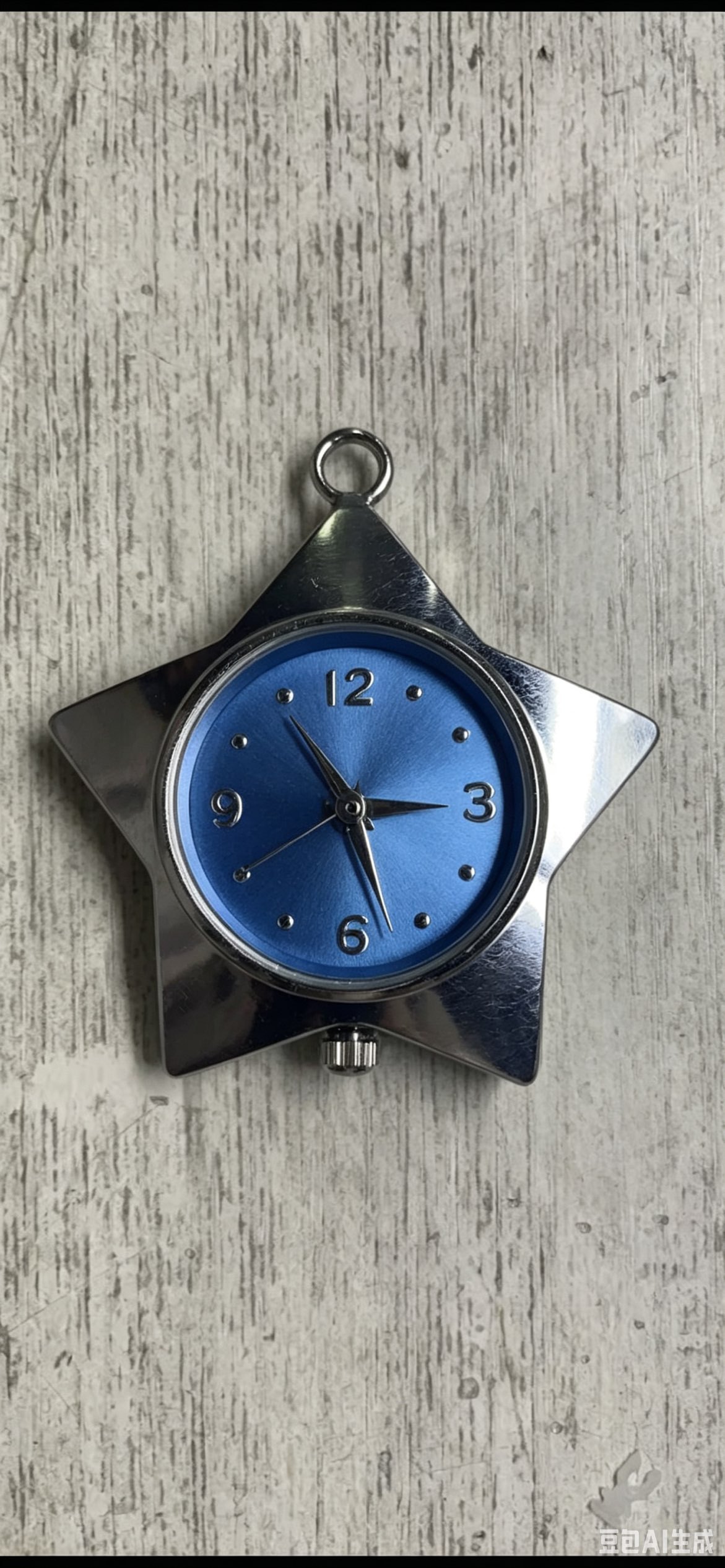 Star-shaped wall clock decorative quartz clock simple home ornament hanging decoration multi-color optional
