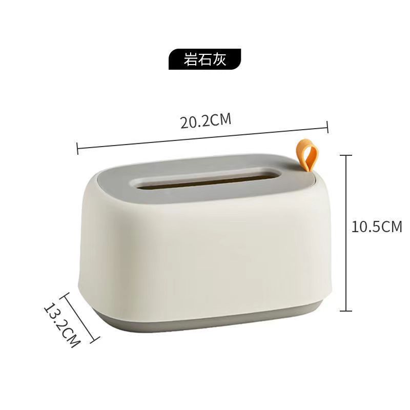 Wall-mounted bathroom tissue paper towel box spring tissue box household living room kitchen