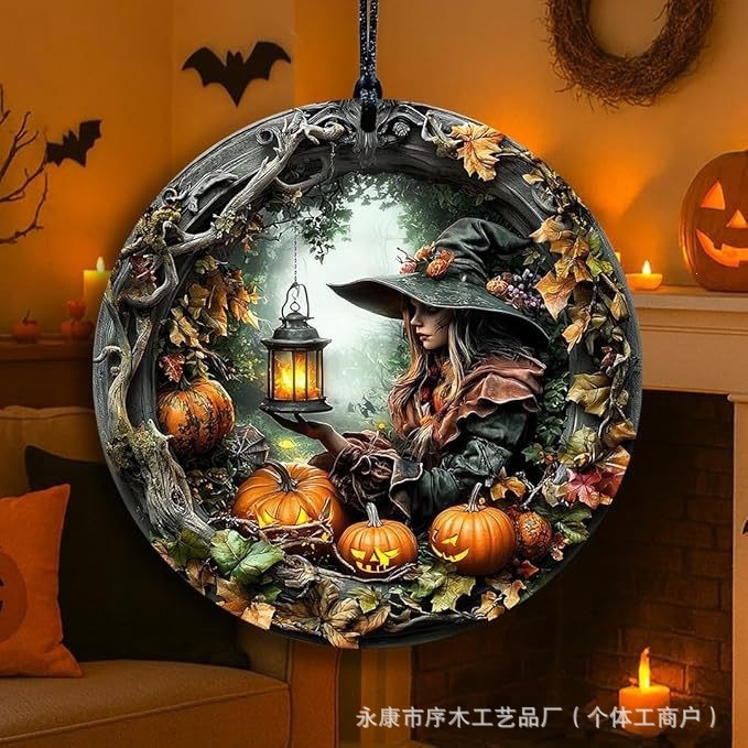 30*30*0.5 · 万圣节木质挂牌38
