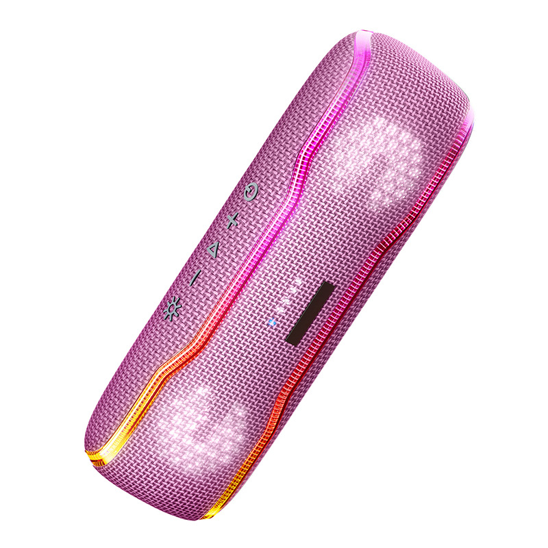 Cyboris RGB Cool Wireless Waterproof Beat Drum Bluetooth Speaker Outdoor Sports Portable Bass Subwoofer Audio