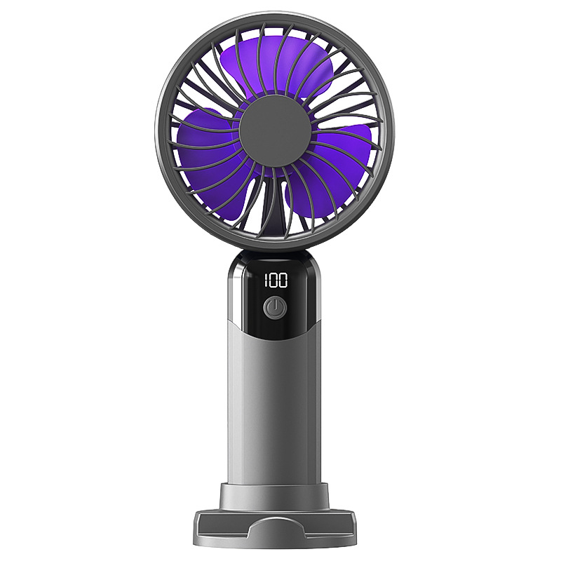 New handheld portable high wind USB charging desktop silent outdoor long battery life mini small fan