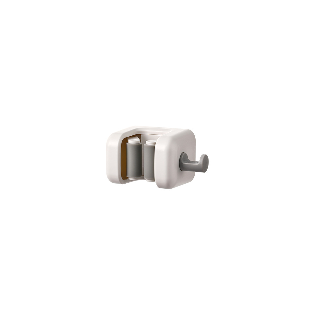 FaSoLa Wall-mounted Mop Clip No-drilling Multifunctional Mop Hook Bracket Bathroom Fixed Buckle Broom Clip