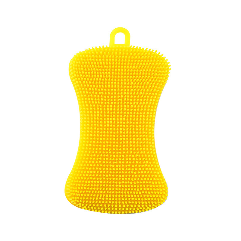 Multi-Color Silicone Dish Brush for Home Use Decontamination Soap Cleaning Brush Durable Kitchen Tool