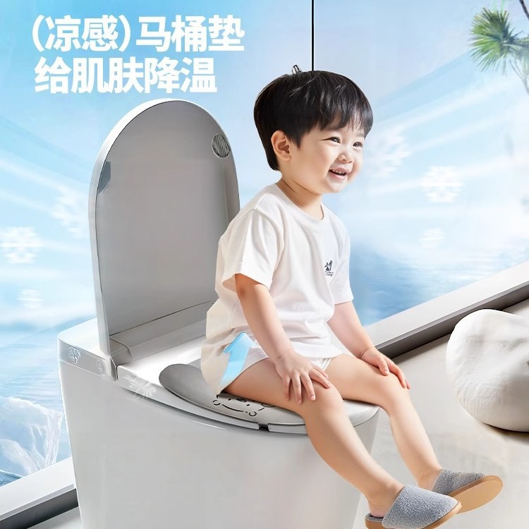 Toilet Mat Four Seasons Universal Silicone Toilet Seat Sticker Winter Summer Home Toilet Seat Cushion Toilet Pad