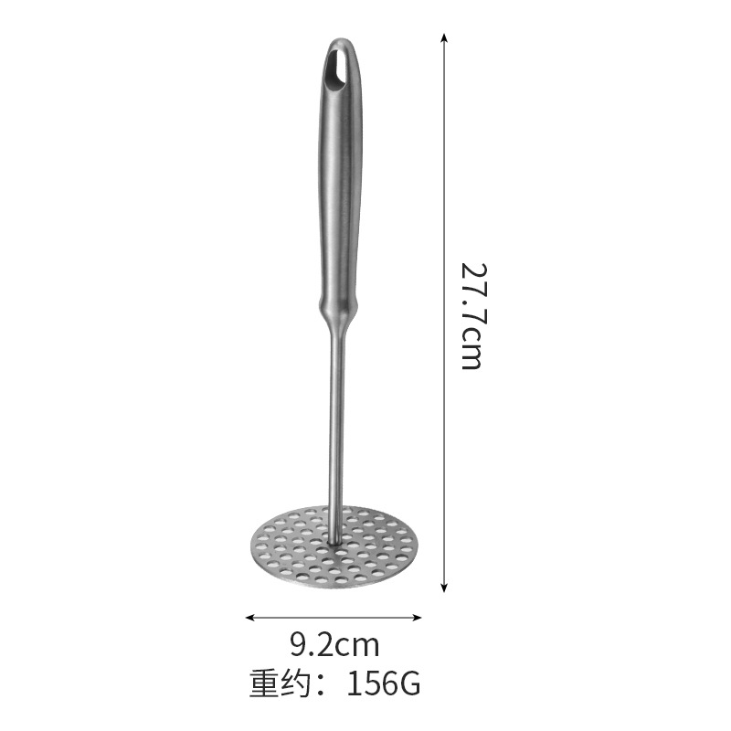 Kitchen tool, manual potato masher, household purple sweet potato masher, masher, baby food masher