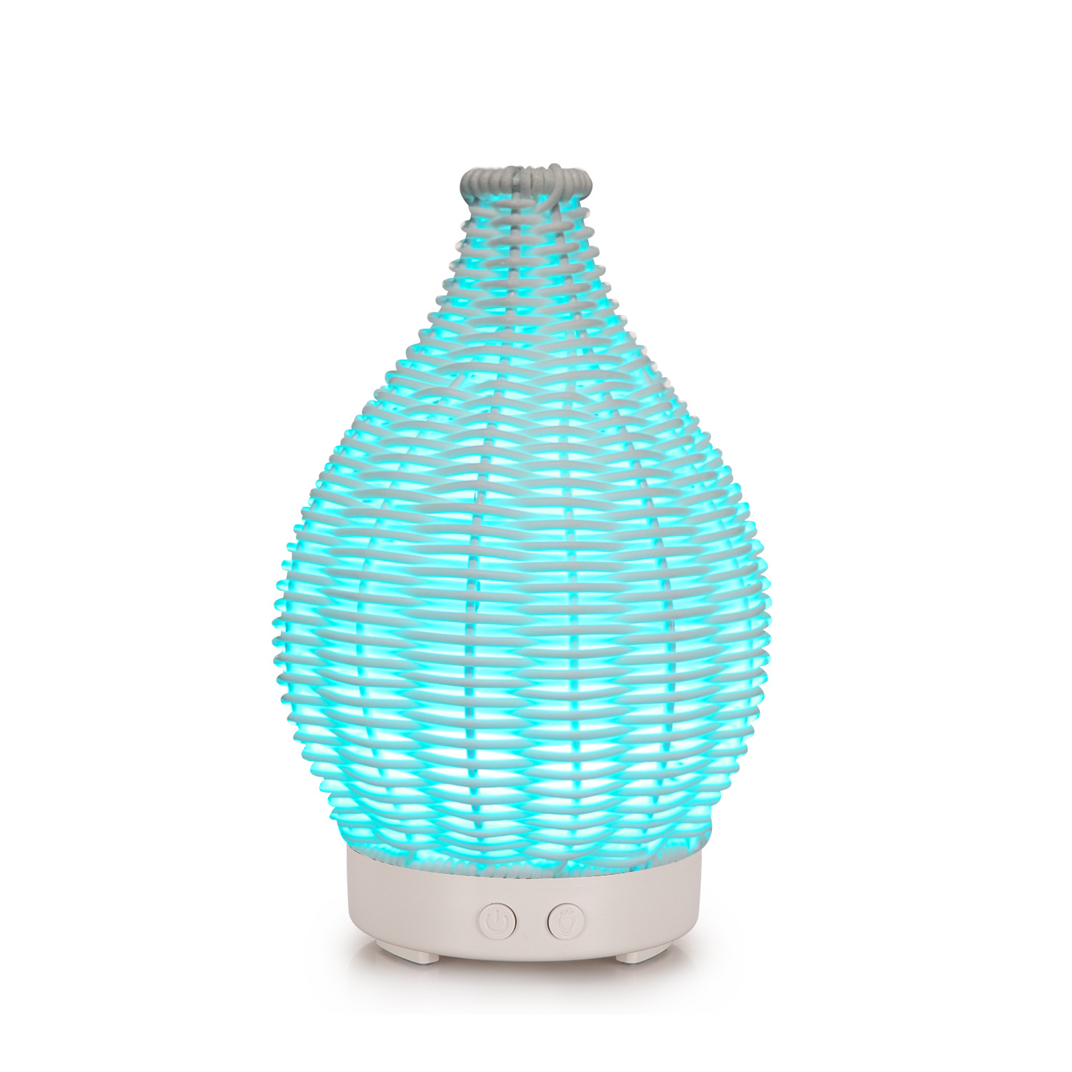 Home Hollow Rattan Humidifier Mini Ultrasonic Atomizer 100ML Aromatherapy Diffuser Aroma Quiet Design