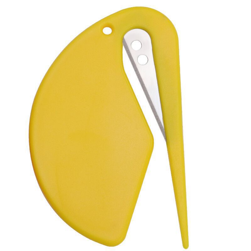 Plastic mini kitchen opener, anti-slip cutter, multifunctional unboxing knife, rope cutter, baking packaging tool