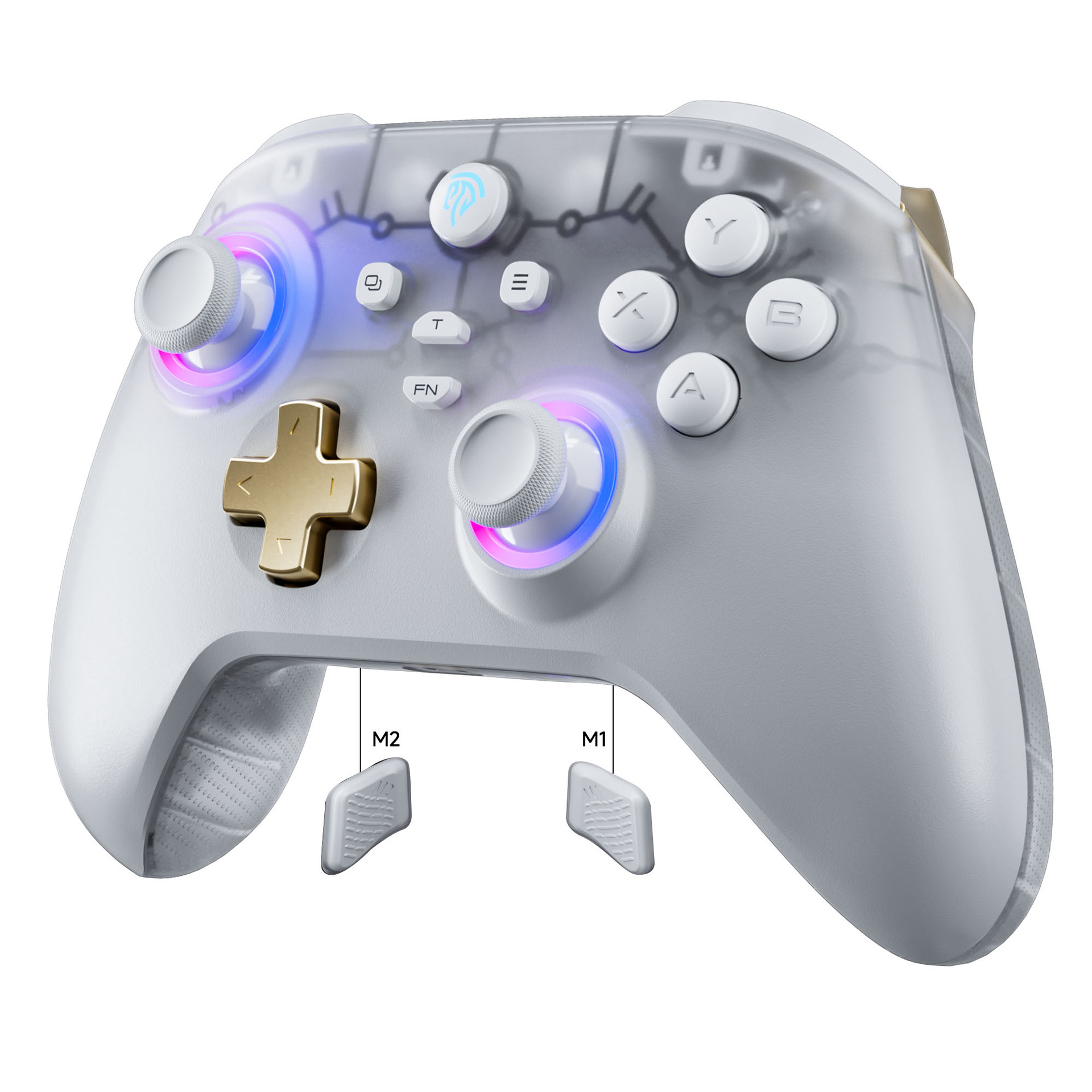 EasySMX D05 PC Multi-Mode Game Controller with Dock Receiver Support NS/Android/Steam/PC