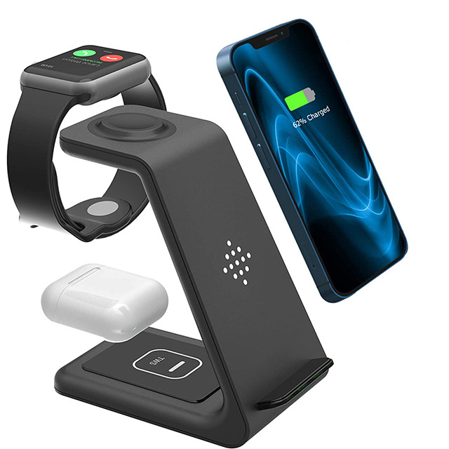 Private mold Galaxy Watch Active/Galaxy Buds three-in-one stand wireless charger
