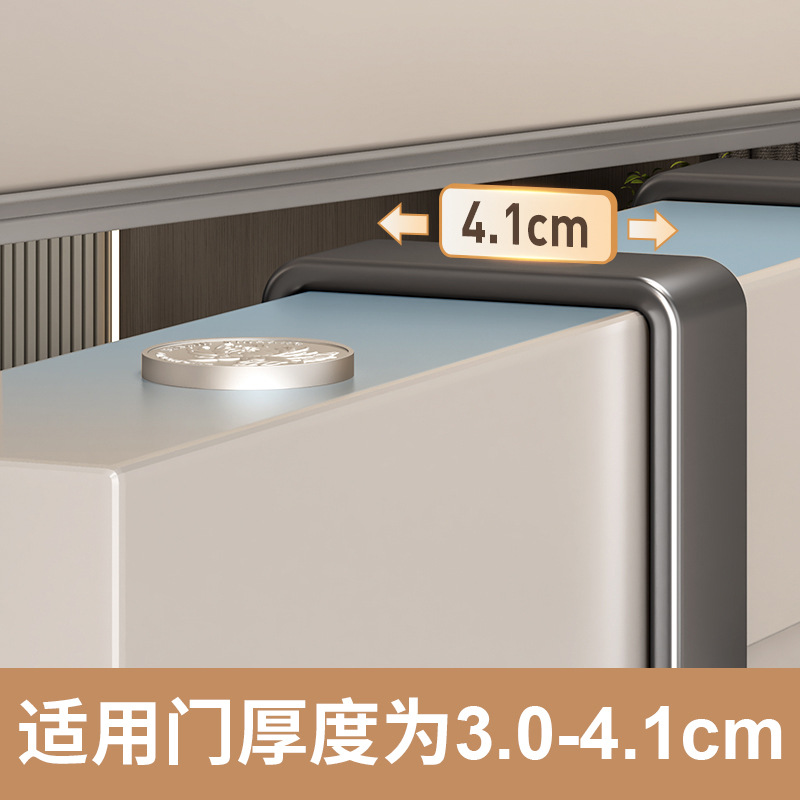 Door Hook Hang on Door Ready to Use No-Drill Clothes Hanger Storage Rack Clothes Storage Rack Bedroom Door Back Clothes Hook