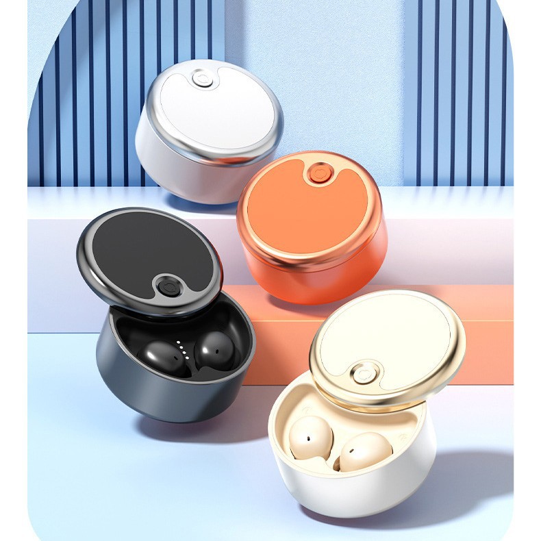 2026 new Y15 mini ultra-small Bluetooth earphones wireless high sound quality sleep long battery life private mold universal