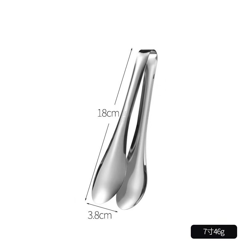 304 stainless steel no-hole delicate clip, buffet clip, barbecue clip, steak clip, food bread clip, multifunctional food clip
