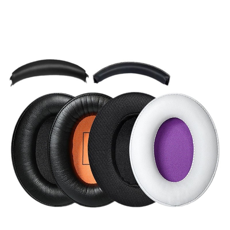 Applicable HyperX Kingston headphone pads Cloud2 ear pads Hurricane 3 second generation ear pads sponge leather pad microphone