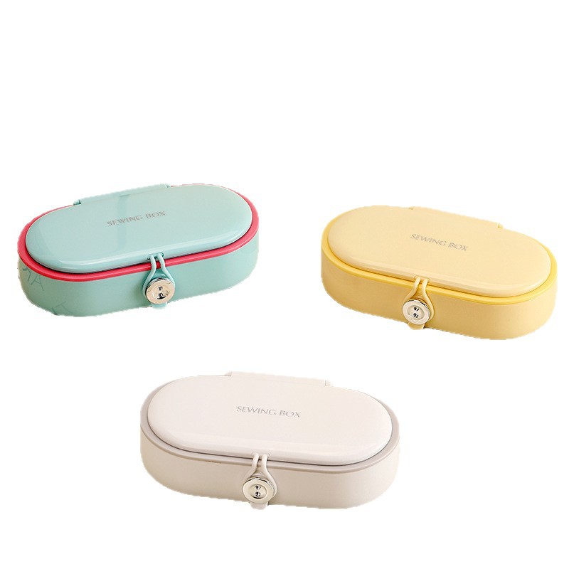 Patent Dopamine New Magnetic Sewing Box Home High Quality Good Dormitory Family Sewing Kit Storage Box