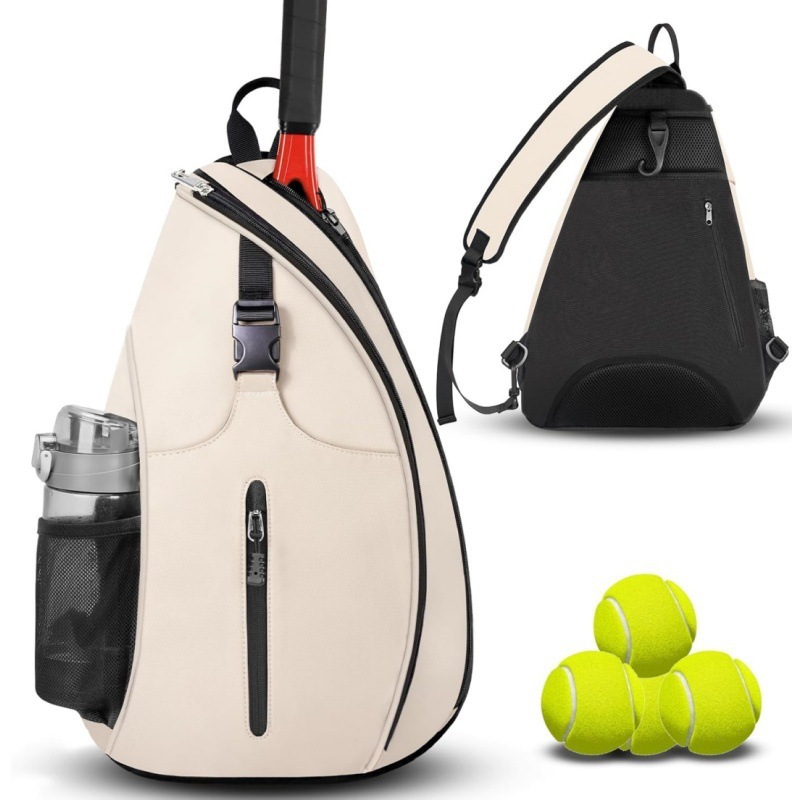 2025 New Badminton Bag Outdoor Sports Training Single Shoulder Tennis Bag Pickleball Backpack Crossbody Bag