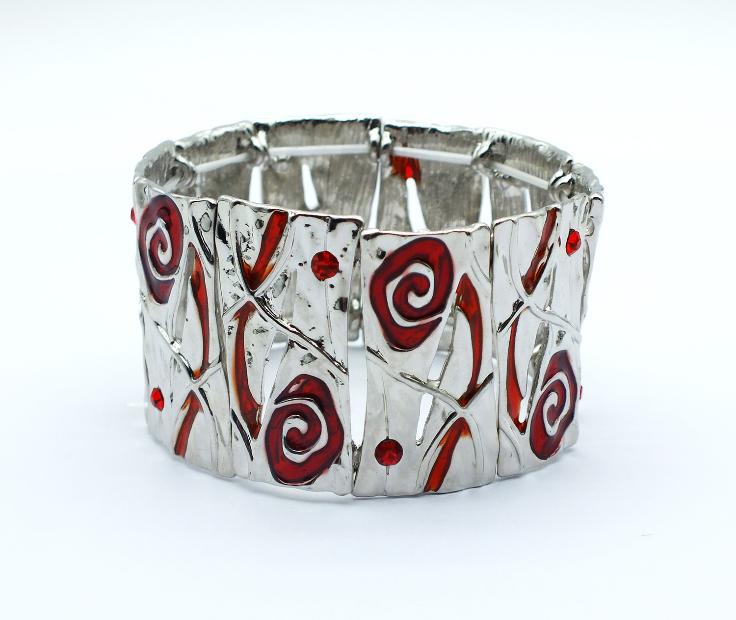 B618 Accessories Mixed Batch Oil Drop Bracelet Geometric Enamel Color Elastic Bracelet