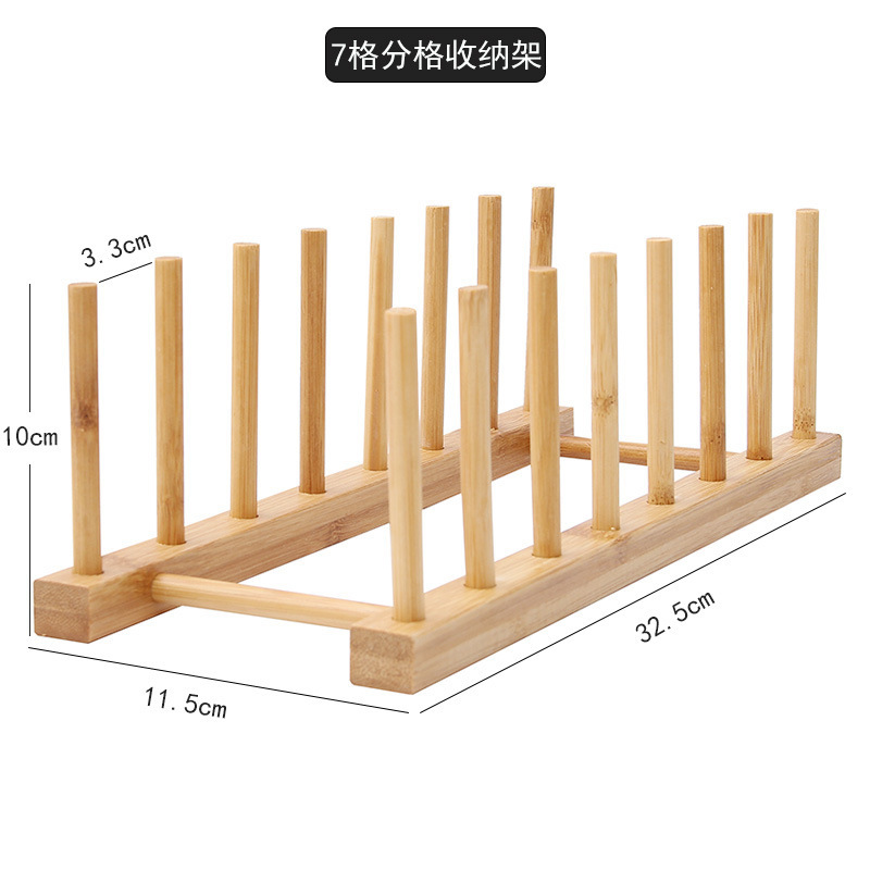 Kitchen bowl rack, tea cake bamboo holder, Pu'er tea rack, tea cake stand, tea cake display rack, drip tray