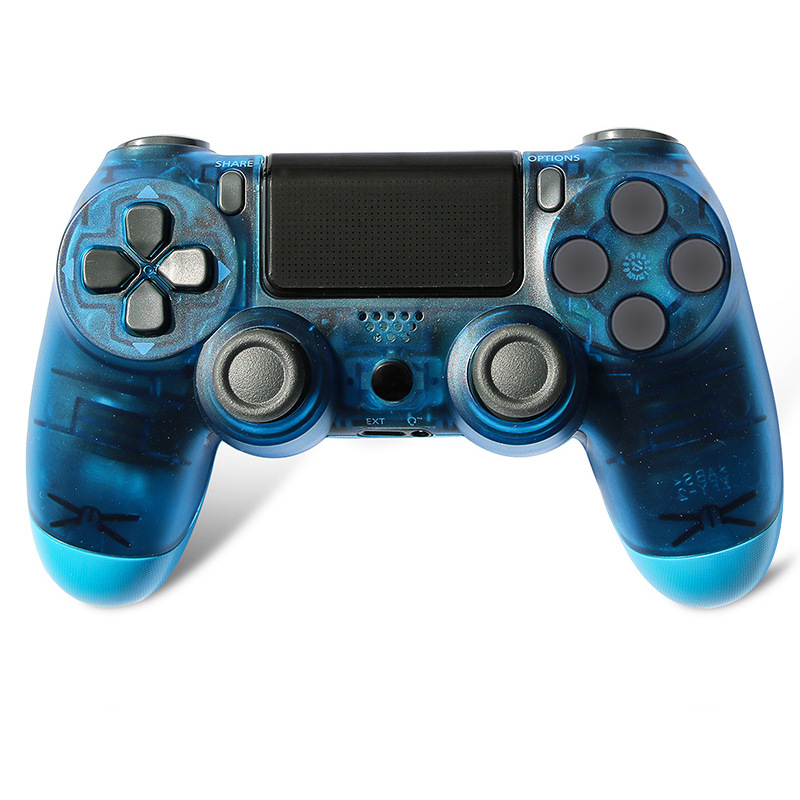 New p4 game controller scheme stable S4 controller Bluetooth 5.0 wireless vibration controller
