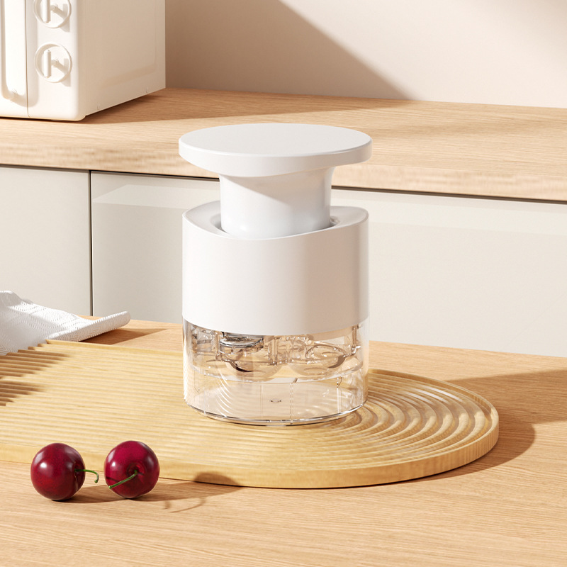 Seven-hole press cherry pitter, kitchen pitting and coring gadget