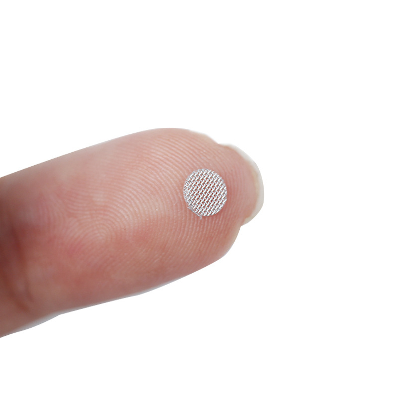 3.7-5mm In-ear Headphone Dust-proof Mesh Earbud Tube Steel Mesh Filter Sound Mesh with Glue Headphone Accessories