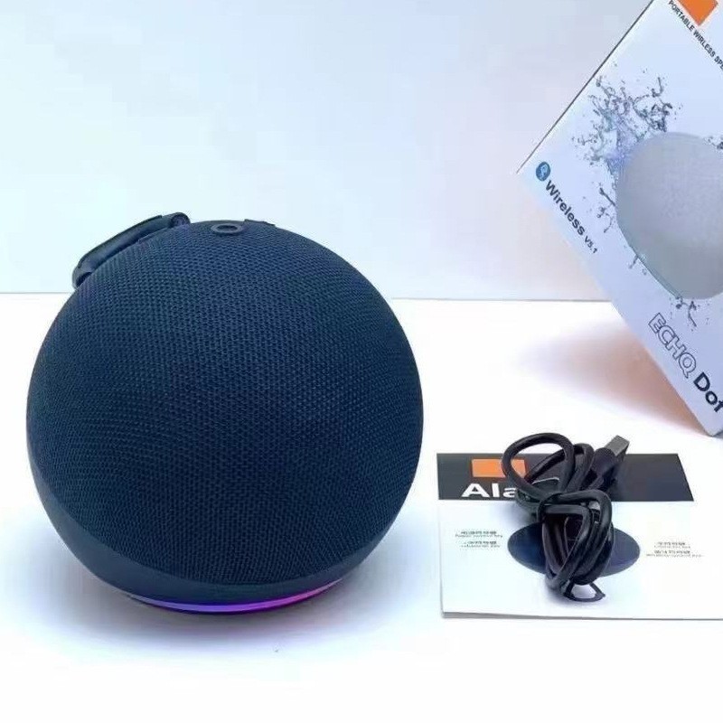 alaxe Bluetooth Speaker Heavy Bass Outdoor Home Cartoon Owl Desktop Football Mini Speaker