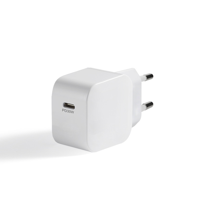 European PD30W GaN adapter FCC certified fast charging head phone fan earphone universal CE charger