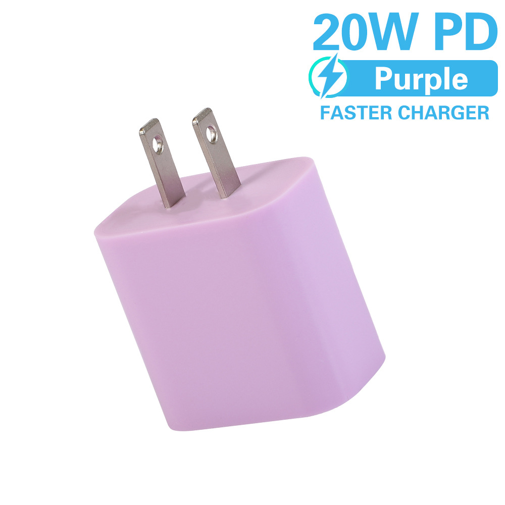 Candy 20W PD Phone Charger 9V Type-C Interface 20W Fast Charging Compatible with Apple iPhone 15