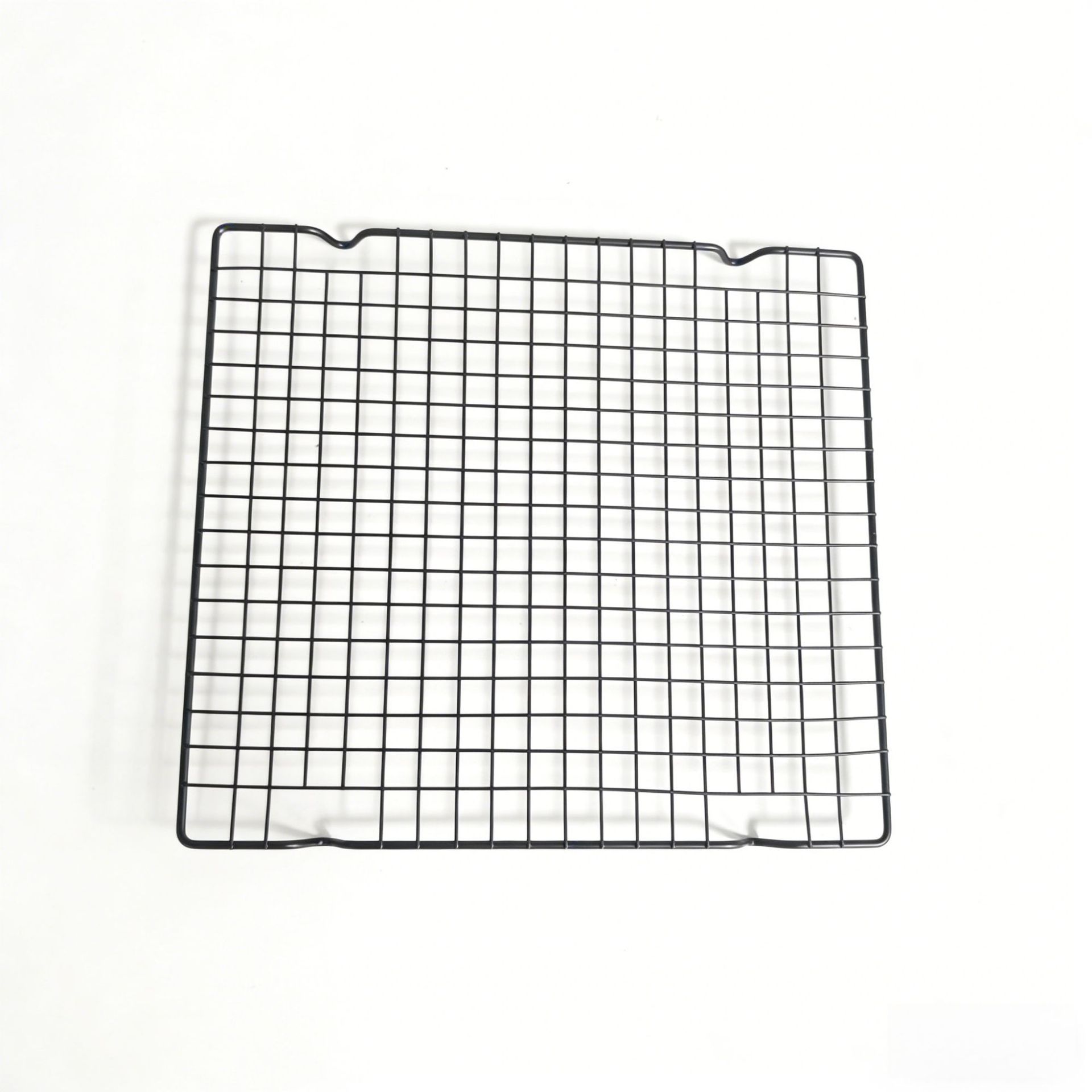 Black Square Cooling Rack Wire Mesh Rack Kitchen Cake Baking Bread Cooling Net Cookie Cooling Net